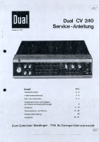 Dual CV-240-Service-Manual 